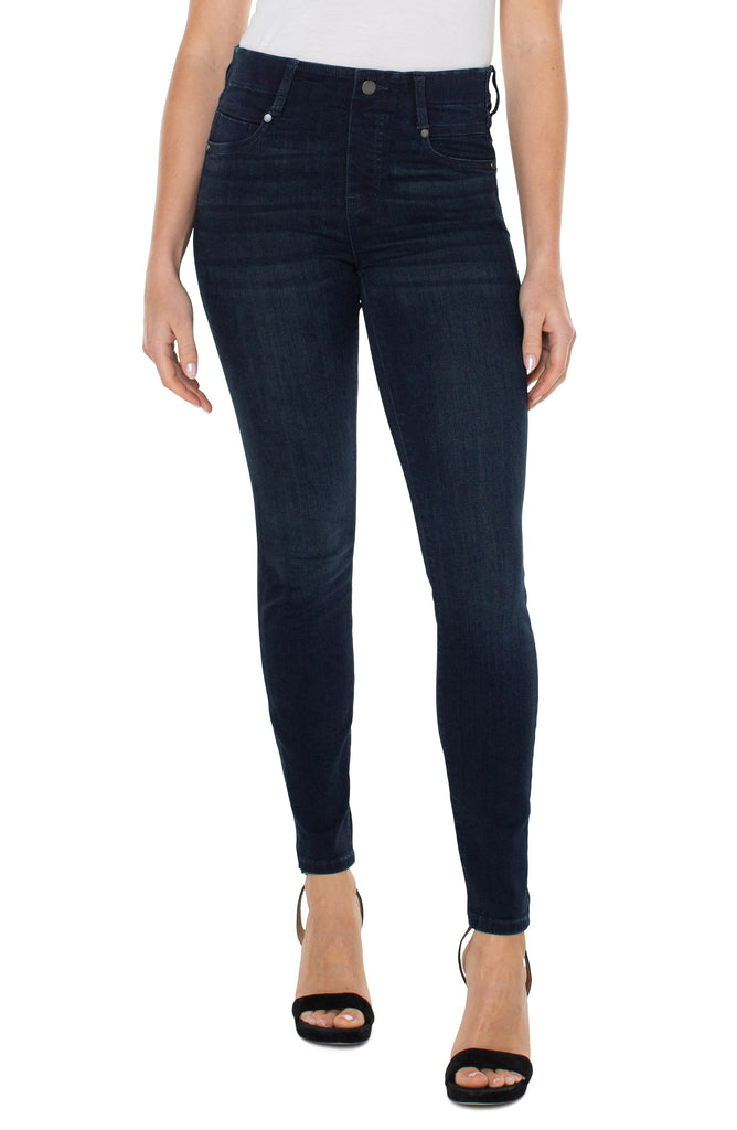 Liverpool Gia Glider Pull-On Skinny Ankle Jeans In Del Ray 30in-Jeans-Liverpool-Deja Nu Boutique, Women's Fashion Boutique in Lampasas, Texas