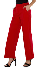 Liverpool Kelsey Wide Leg Trouser In Tango Red-trousers-Liverpool-Deja Nu Boutique, Women's Fashion Boutique in Lampasas, Texas