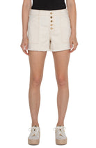 Liverpool Utility Hi-Rise A-Line Fray Short In Seaside Dunes-Shorts-Liverpool-Deja Nu Boutique, Women's Fashion Boutique in Lampasas, Texas