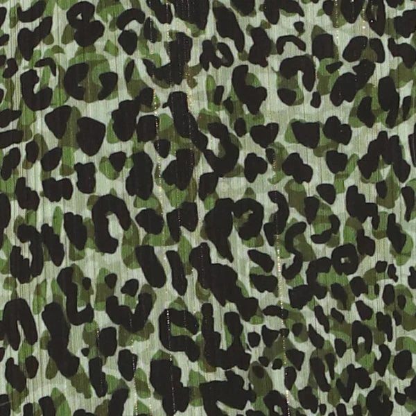 London Times For Maggy London Thora Green Animal Print Dress-Midi Dresses-London Times-Deja Nu Boutique, Women's Fashion Boutique in Lampasas, Texas