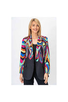 Look Mode Zig Zag Printed Blazer-Blazers-Look Mode-Deja Nu Boutique, Women's Fashion Boutique in Lampasas, Texas