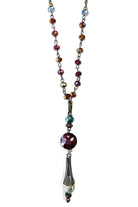 Lost And Found Aurora Collection Short Rosaries With Bead Tear Drop Charm-Necklaces-Lost And Found-Deja Nu Boutique, Women's Fashion Boutique in Lampasas, Texas