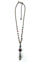 Lost And Found Aurora Collection Short Rosaries With Bead Tear Drop Charm-Necklaces-Lost And Found-Deja Nu Boutique, Women's Fashion Boutique in Lampasas, Texas