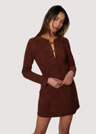 Lost + Wander Fall Enchantment Mini Dress-Dresses-Lost + Wander-Deja Nu Boutique, Women's Fashion Boutique in Lampasas, Texas