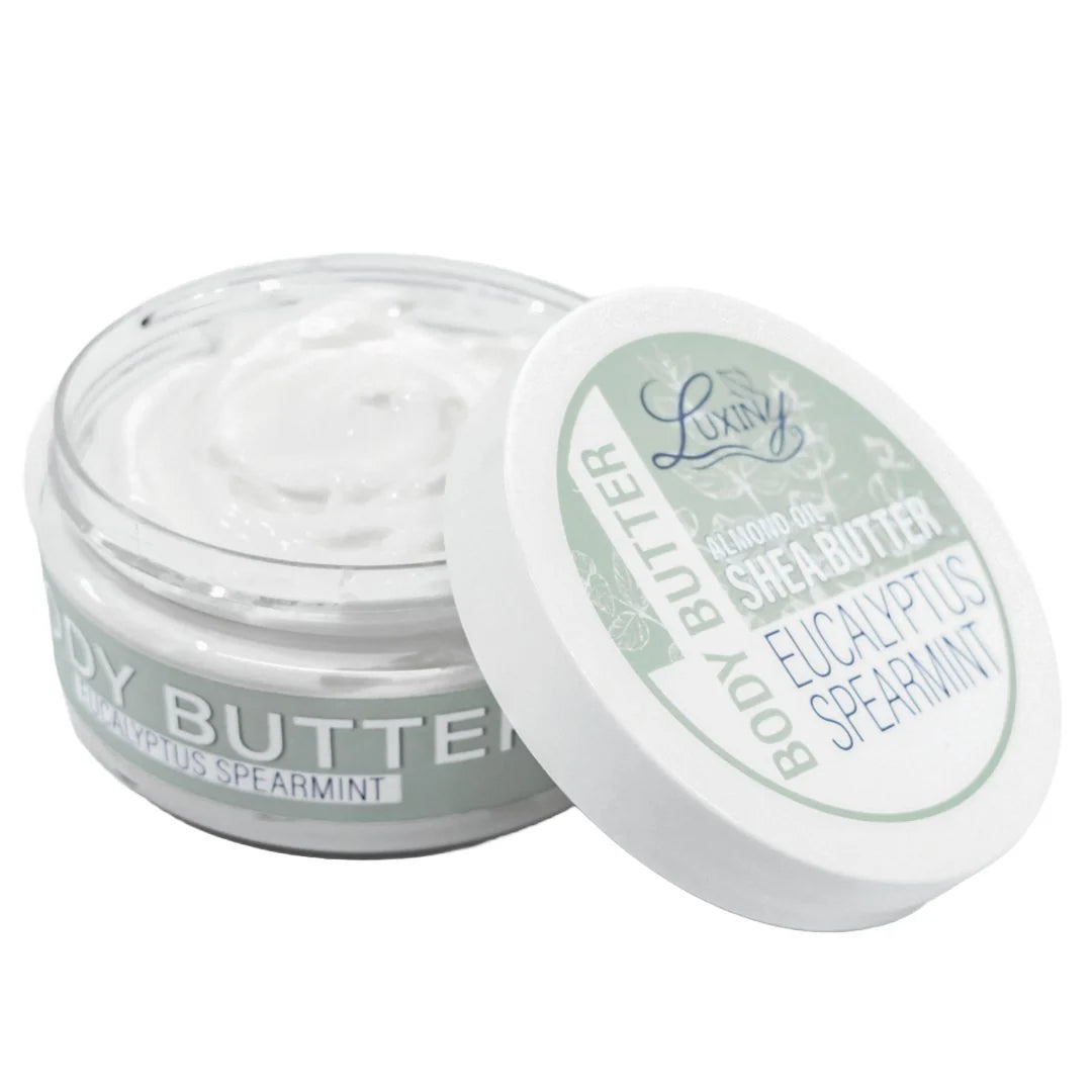 Luxiny Products Body Butter Eucalyptus Spearmint 8oz Jar-Lotion/Soap-Luxiny Products-Deja Nu Boutique, Women's Fashion Boutique in Lampasas, Texas