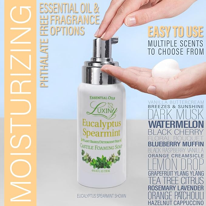 Luxiny Products Rosemary Lavender Essential Oil Hand Foaming Soap-Soap-Luxiny Products-Deja Nu Boutique, Women's Fashion Boutique in Lampasas, Texas