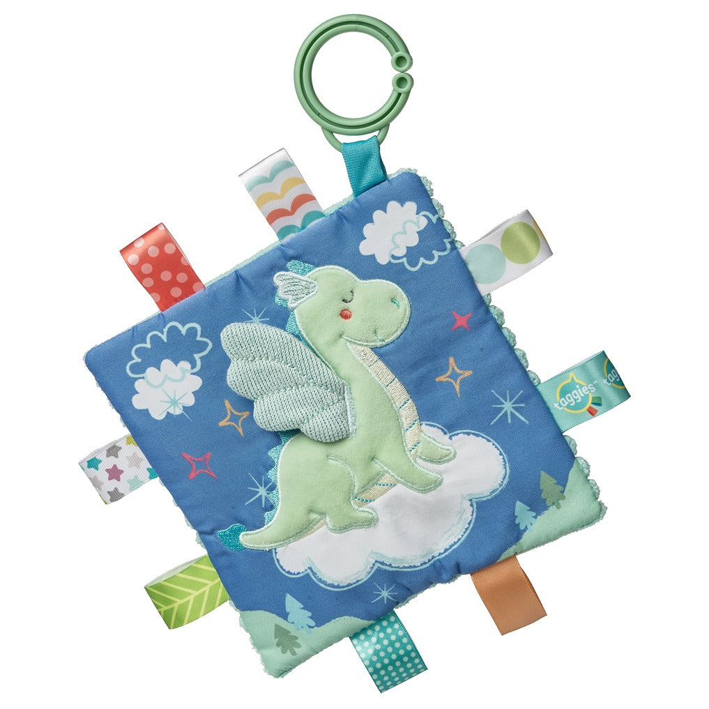 Mary Meyer Taggies Crinkle Me Drax Dragon – 6×6″-Baby Toys-Mary Meyer-Deja Nu Boutique, Women's Fashion Boutique in Lampasas, Texas