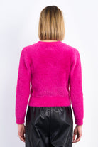 Molly Bracken Fuchsia Cardigan-Cardigans & Kimonos-Molly Bracken-Deja Nu Boutique, Women's Fashion Boutique in Lampasas, Texas