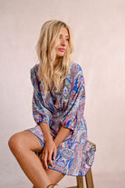 Molly Bracken Paisley Dress – Effortless Elegance with a Boho Twist-Short Dresses-Molly Bracken-Deja Nu Boutique, Women's Fashion Boutique in Lampasas, Texas