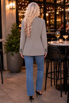 Moodie Olive Double Breasted Blazer-Outerwear-Moodie-Deja Nu Boutique, Women's Fashion Boutique in Lampasas, Texas