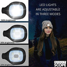 Night Scope Rechargeable Led Beanie In Black-Hats-Night Scope-Deja Nu Boutique, Women's Fashion Boutique in Lampasas, Texas