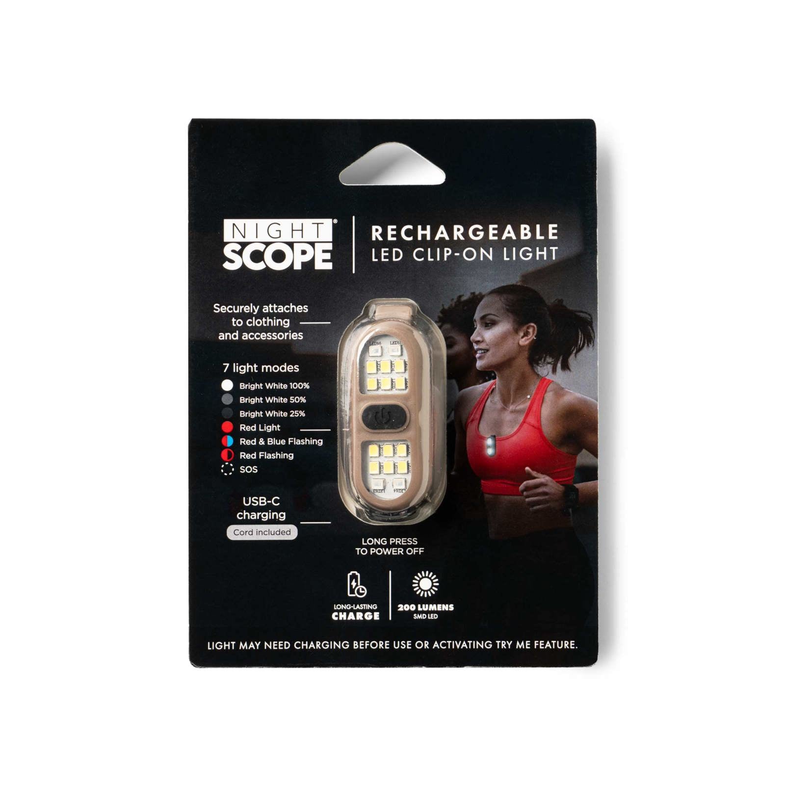 Night Scope Rechargeable Led Clip On Light-Safety-Night Scope-Deja Nu Boutique, Women's Fashion Boutique in Lampasas, Texas