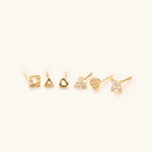 Nikki Smith Micro Stud Earrings Pack Waterproof Gold-Earrings-Nikki Smith-Deja Nu Boutique, Women's Fashion Boutique in Lampasas, Texas