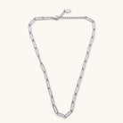 Nikki Smith Silver Sasha Chain Necklace Waterproof-Necklaces-Nikki Smith-Deja Nu Boutique, Women's Fashion Boutique in Lampasas, Texas