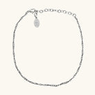 Nikki Smith Waterproof Silver Fallon Anklet-Anklets-Nikki Smith-Deja Nu Boutique, Women's Fashion Boutique in Lampasas, Texas