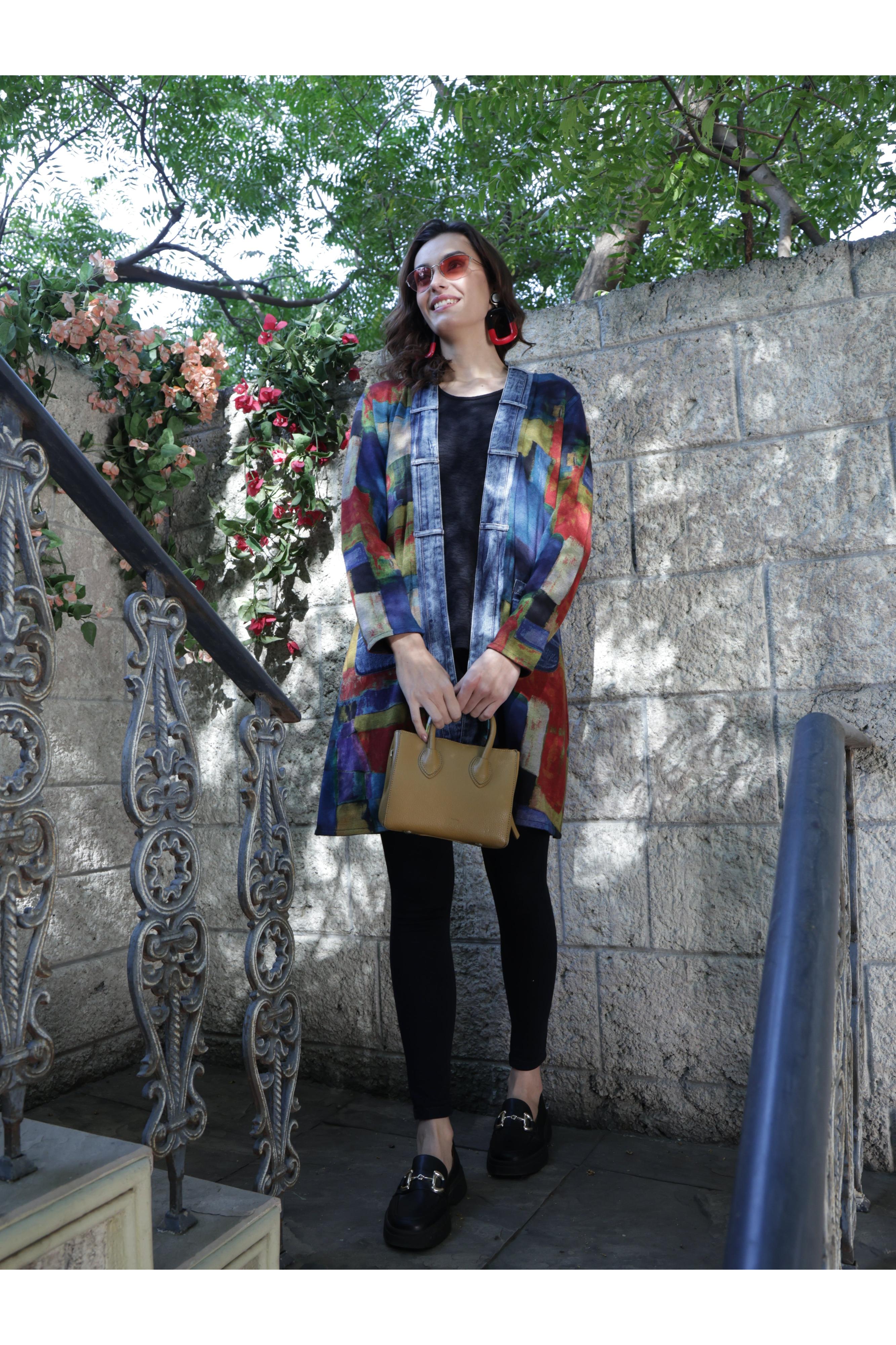 Parsley & Sage Edith Reversible Open Front Jacket-Jackets-Parsley & Sage-Deja Nu Boutique, Women's Fashion Boutique in Lampasas, Texas