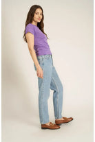 Project Social T You Got It Washed Baby Tee – French Lilac-Tops-Project Social T-Deja Nu Boutique, Women's Fashion Boutique in Lampasas, Texas