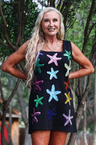 Queen Of Sparkles Starfish Tank Dress-Short Dresses-Queen Of Sparkles-Deja Nu Boutique, Women's Fashion Boutique in Lampasas, Texas