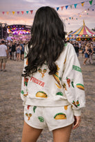 Queen of Sparkles Beige Cinco Icon Sweatshirt-sweatshirt-Queen Of Sparkles-Deja Nu Boutique, Women's Fashion Boutique in Lampasas, Texas