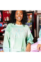 Queen of Sparkles Licensed Defy Gravity Sweatshirt-Tops-Queen Of Sparkles-Deja Nu Boutique, Women's Fashion Boutique in Lampasas, Texas