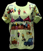 Queen of Sparkles Mint Green Farmers Market Tee-T-Shirts-Queen Of Sparkles-Deja Nu Boutique, Women's Fashion Boutique in Lampasas, Texas