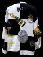 Queen of Sparkles Multi Checkered NYE Icon Sweatshirt-sweatshirt-Queen Of Sparkles-Deja Nu Boutique, Women's Fashion Boutique in Lampasas, Texas