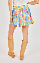 Sadie & Sage Beach Cowgirl Skort in Blue Multi-skort-Sadie & Sage-Deja Nu Boutique, Women's Fashion Boutique in Lampasas, Texas