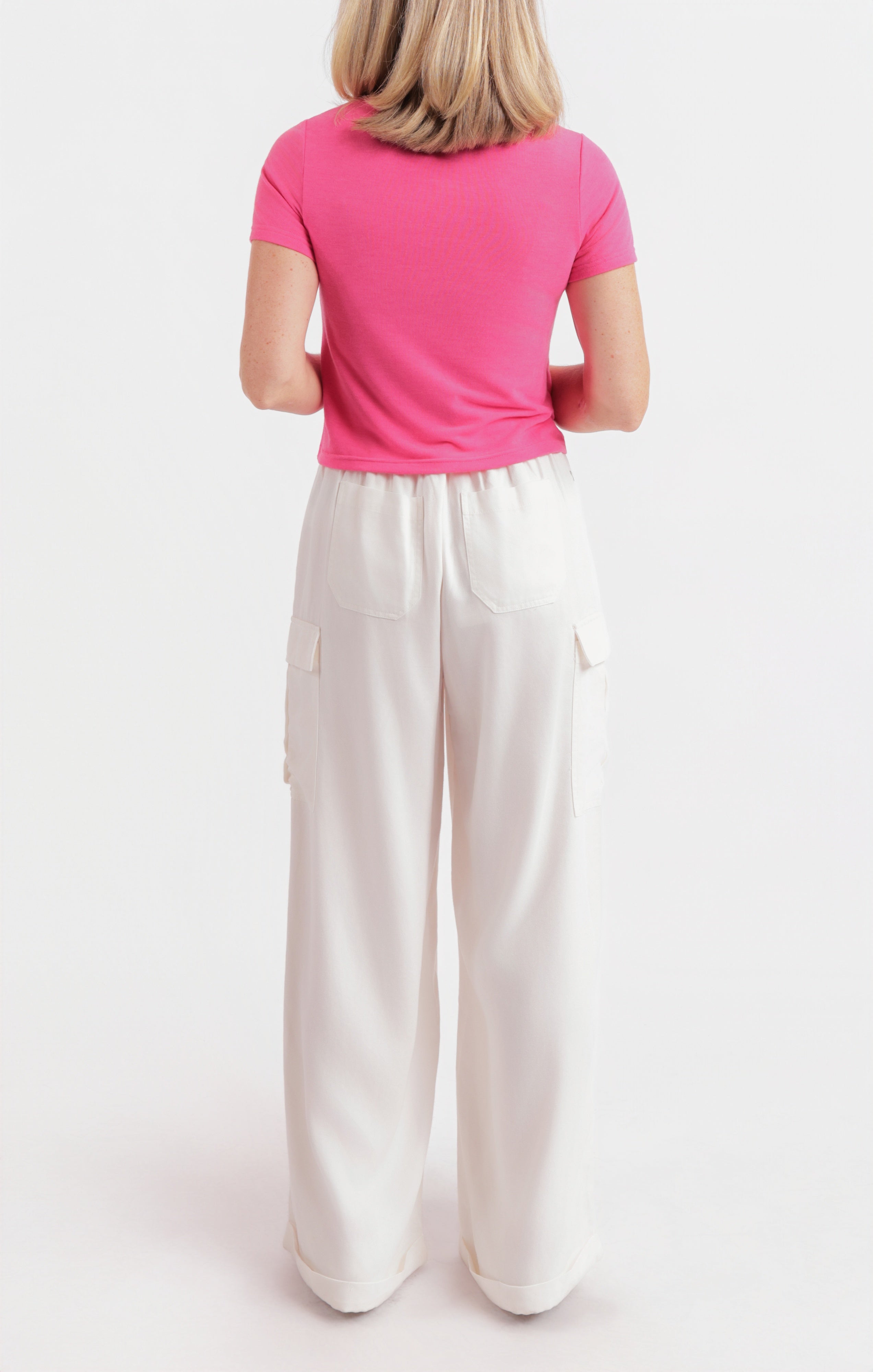 Sadie & Sage Faithful Tee in Hot Pink-T-Shirts-Sadie & Sage-Deja Nu Boutique, Women's Fashion Boutique in Lampasas, Texas