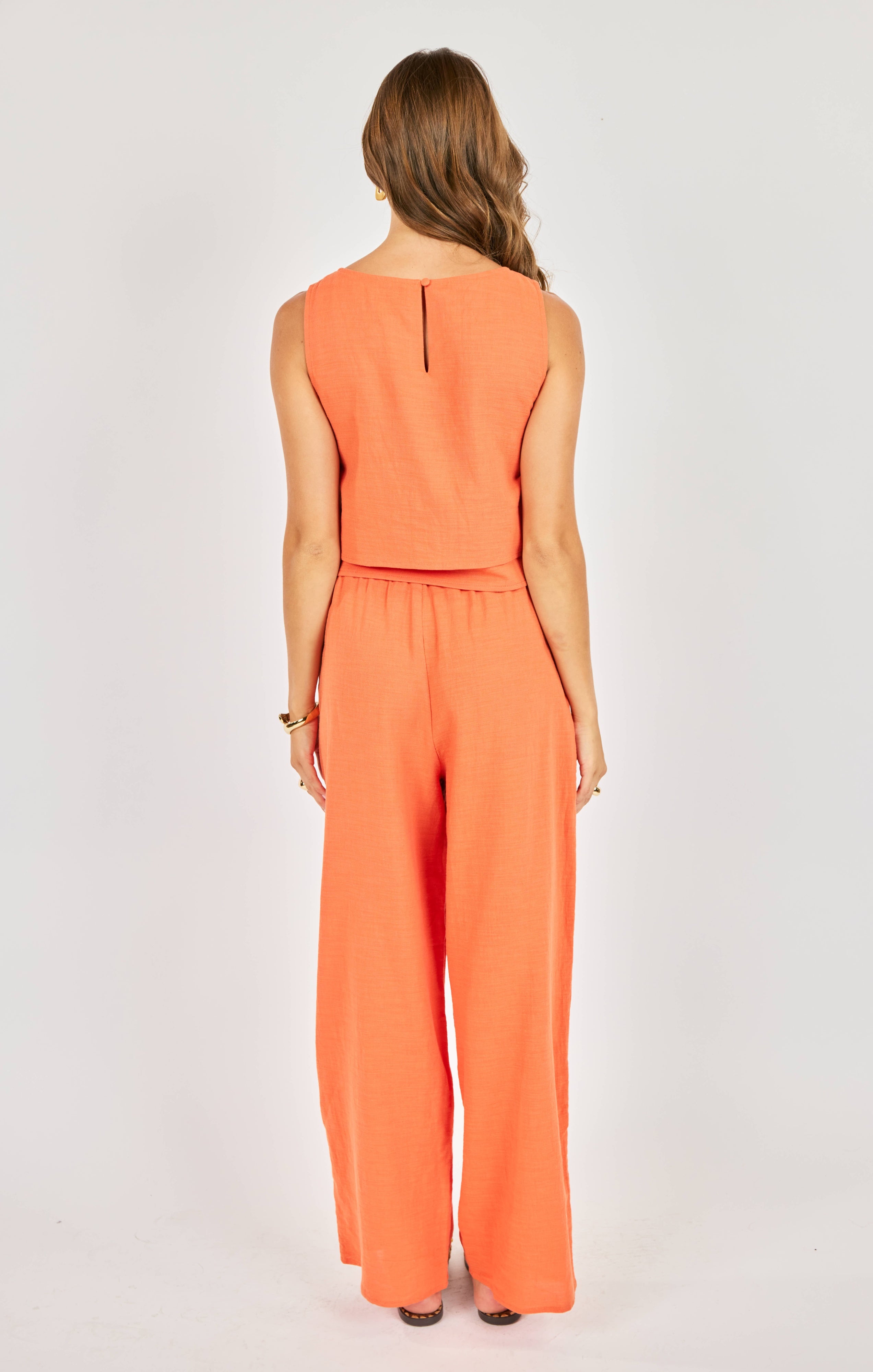 Sadie & Sage Good Day Layered Top in Orange-tank-Sadie & Sage-Deja Nu Boutique, Women's Fashion Boutique in Lampasas, Texas