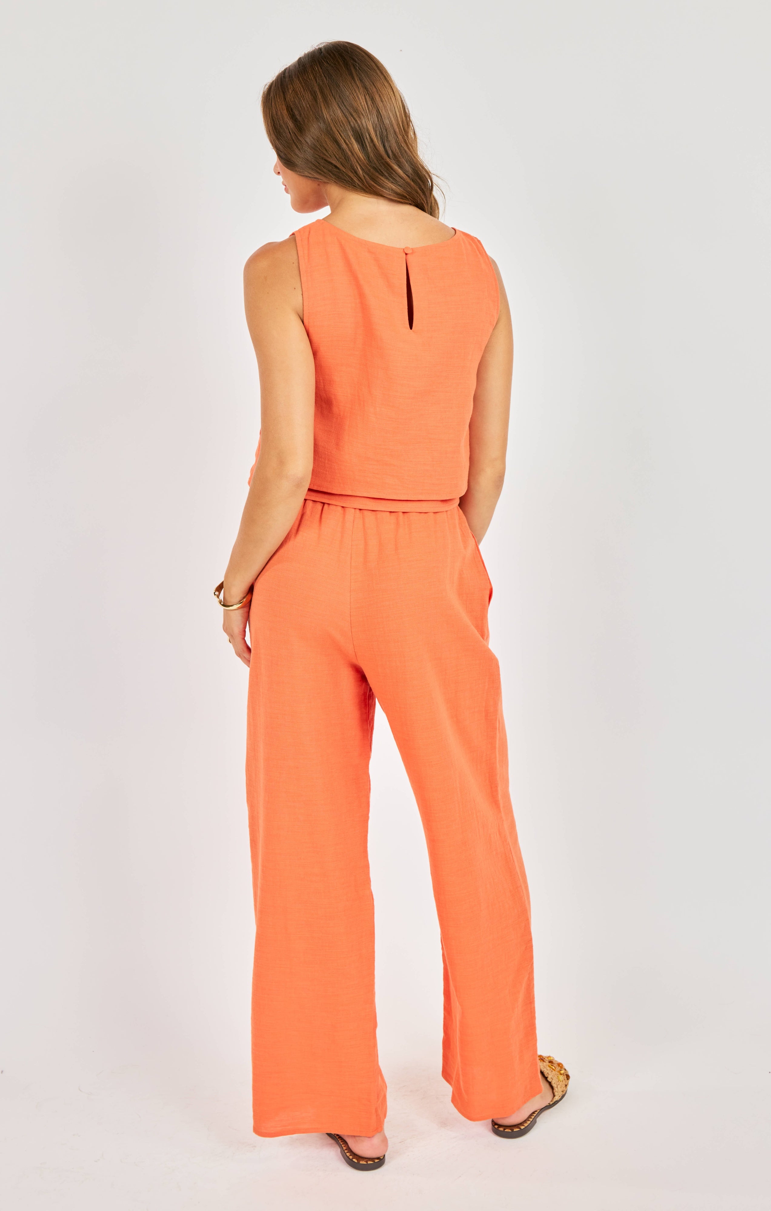 Sadie & Sage Good Day Pants in Orange-Pants-Sadie & Sage-Deja Nu Boutique, Women's Fashion Boutique in Lampasas, Texas