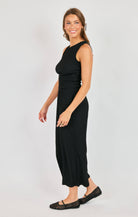 Sadie & Sage Howdy Honey Textured Tank – Black-tank-Sadie & Sage-Deja Nu Boutique, Women's Fashion Boutique in Lampasas, Texas