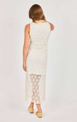 Sadie & Sage Letters Midi Dress in Cream-Midi Dresses-Sadie & Sage-Deja Nu Boutique, Women's Fashion Boutique in Lampasas, Texas