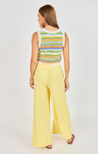 Sadie & Sage Sylvia Stripe Sweater Tank/Vest in Multi-tank-Sadie & Sage-Deja Nu Boutique, Women's Fashion Boutique in Lampasas, Texas