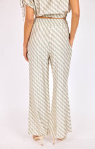 Sadie & Sage Light A Spark Pull on Pant in Sage Cream-Pants-Sadie & Sage-Deja Nu Boutique, Women's Fashion Boutique in Lampasas, Texas