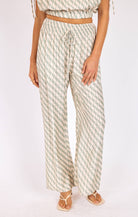 Sadie & Sage Light A Spark Pull on Pant in Sage Cream-Pants-Sadie & Sage-Deja Nu Boutique, Women's Fashion Boutique in Lampasas, Texas