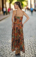 Sage The Label Heart Beats Floral Godet Maxi Dress – Rose Petal Multi-Maxi Dresses-Sage The Label-Deja Nu Boutique, Women's Fashion Boutique in Lampasas, Texas