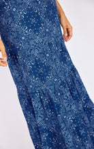 Sage the Label NUCOUNTRY Maxi Dress in Blue Multi-Maxi Dresses-Sage The Label-Deja Nu Boutique, Women's Fashion Boutique in Lampasas, Texas