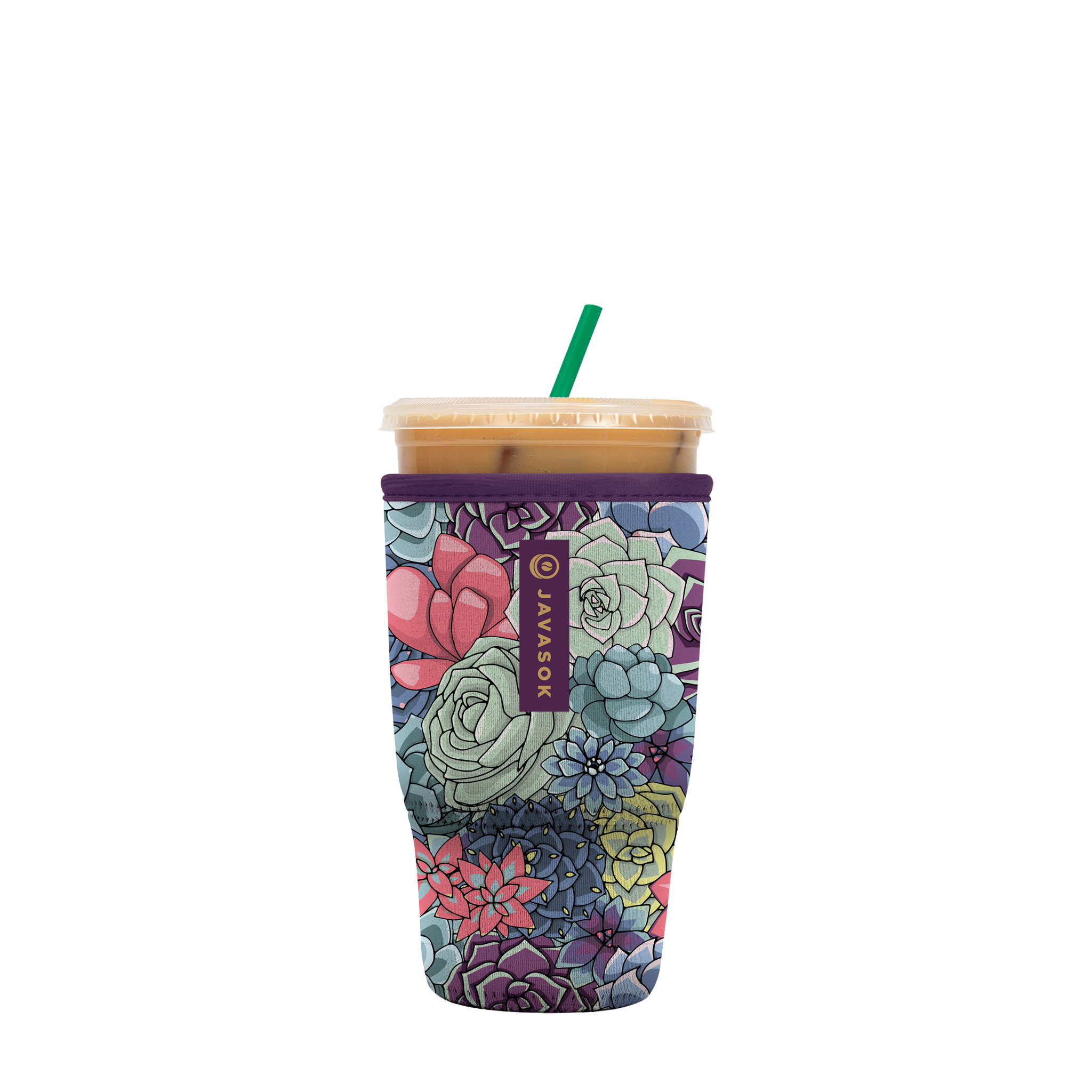 Sok-It JavaSok -Succulents Beverage Sleeve 38-42oz-Drink Sleeves-Sok-It JavaSok-Deja Nu Boutique, Women's Fashion Boutique in Lampasas, Texas