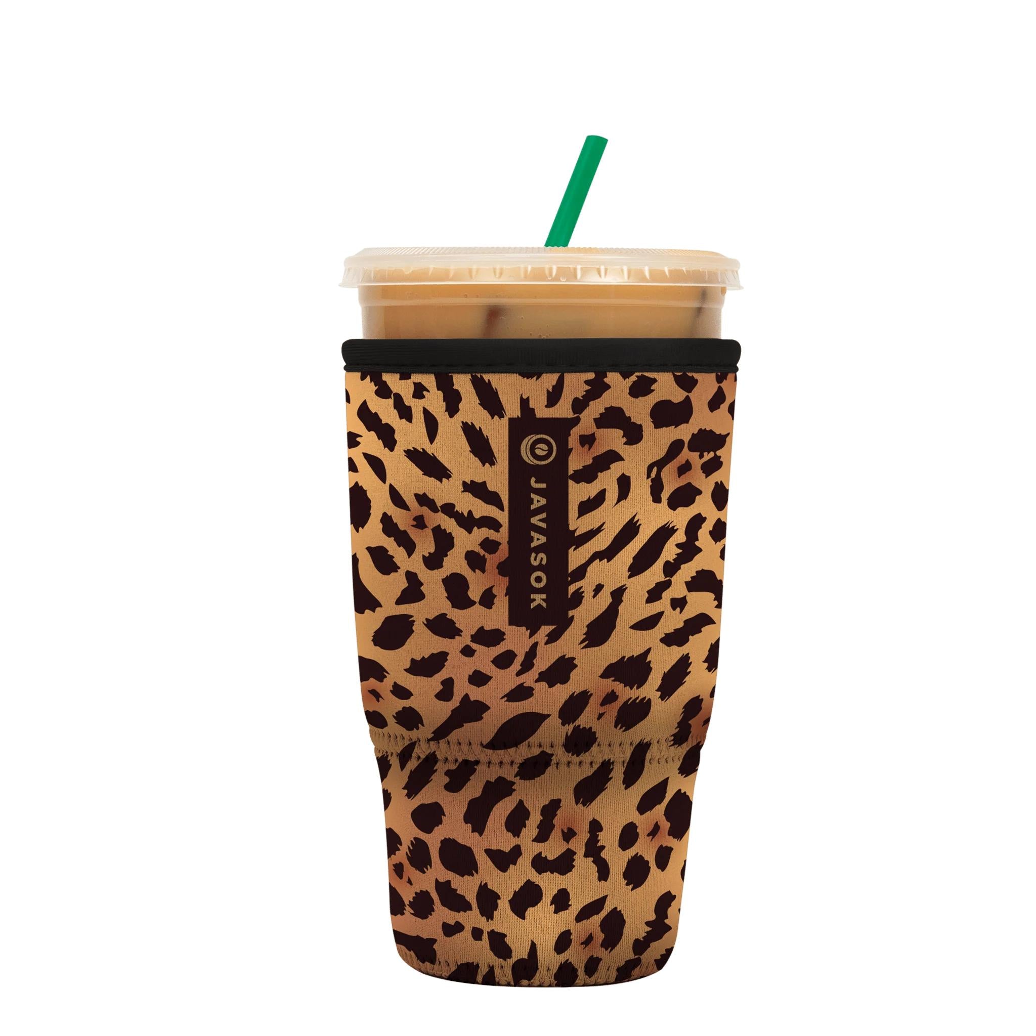 Sok-It JavaSok Classic Leopard Beverage Sleeve 30-32oz-Drink Sleeves-Sok-It JavaSok-Deja Nu Boutique, Women's Fashion Boutique in Lampasas, Texas