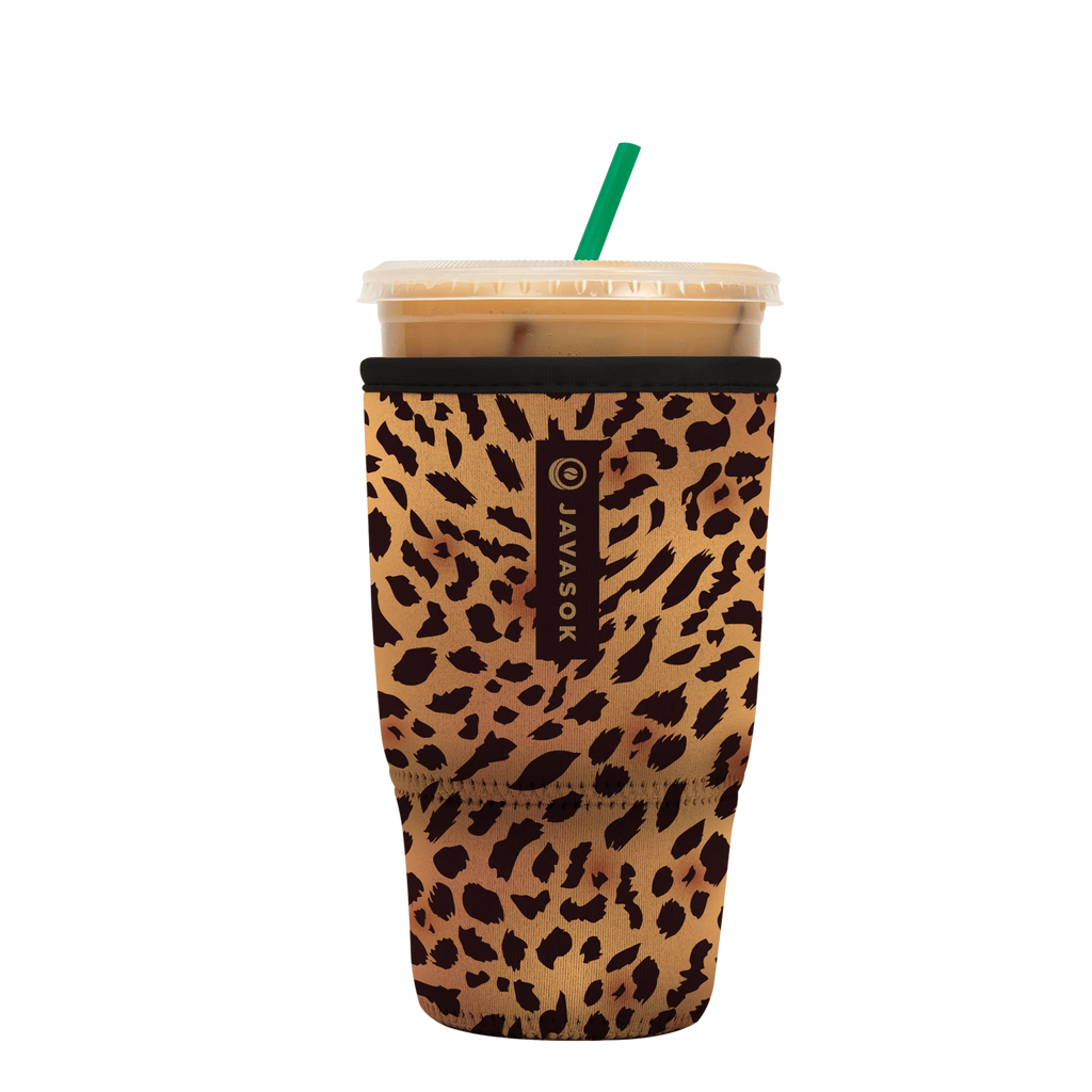 Sok-It JavaSok Classic Leopard Beverage Sleeve 30-32oz-Drink Sleeves-Sok-It JavaSok-Deja Nu Boutique, Women's Fashion Boutique in Lampasas, Texas