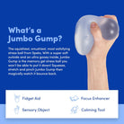 Speks Gump Jumbo Memory Gel Stress Ball | Sensory Fidget Toy-Fidget & Sensory Toys-SPEKS-Deja Nu Boutique, Women's Fashion Boutique in Lampasas, Texas