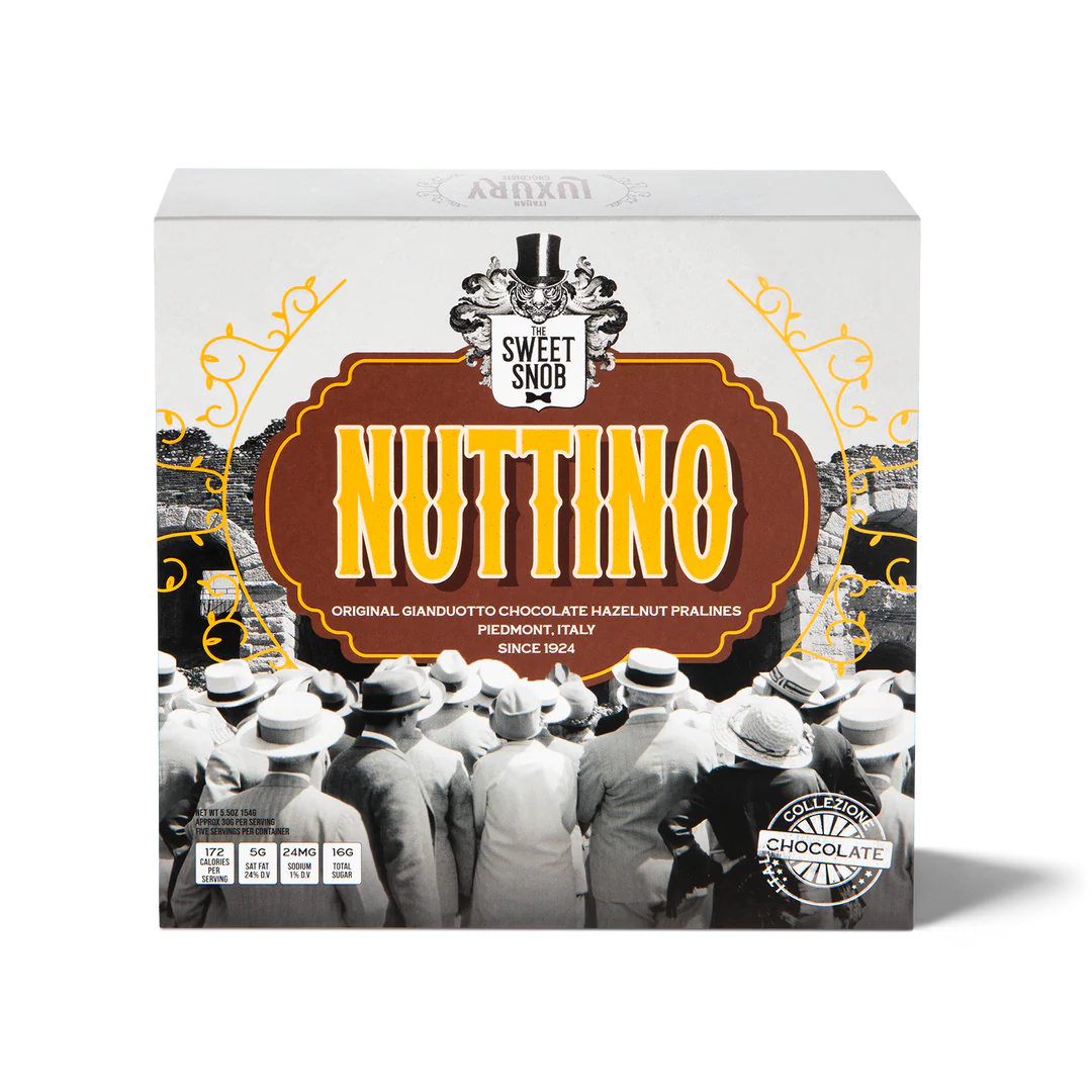 Sweet Snob Nuttino Assorted Chocolate Hazelnut Pralines, 4.65oz-candy-Sweet Snob-Deja Nu Boutique, Women's Fashion Boutique in Lampasas, Texas