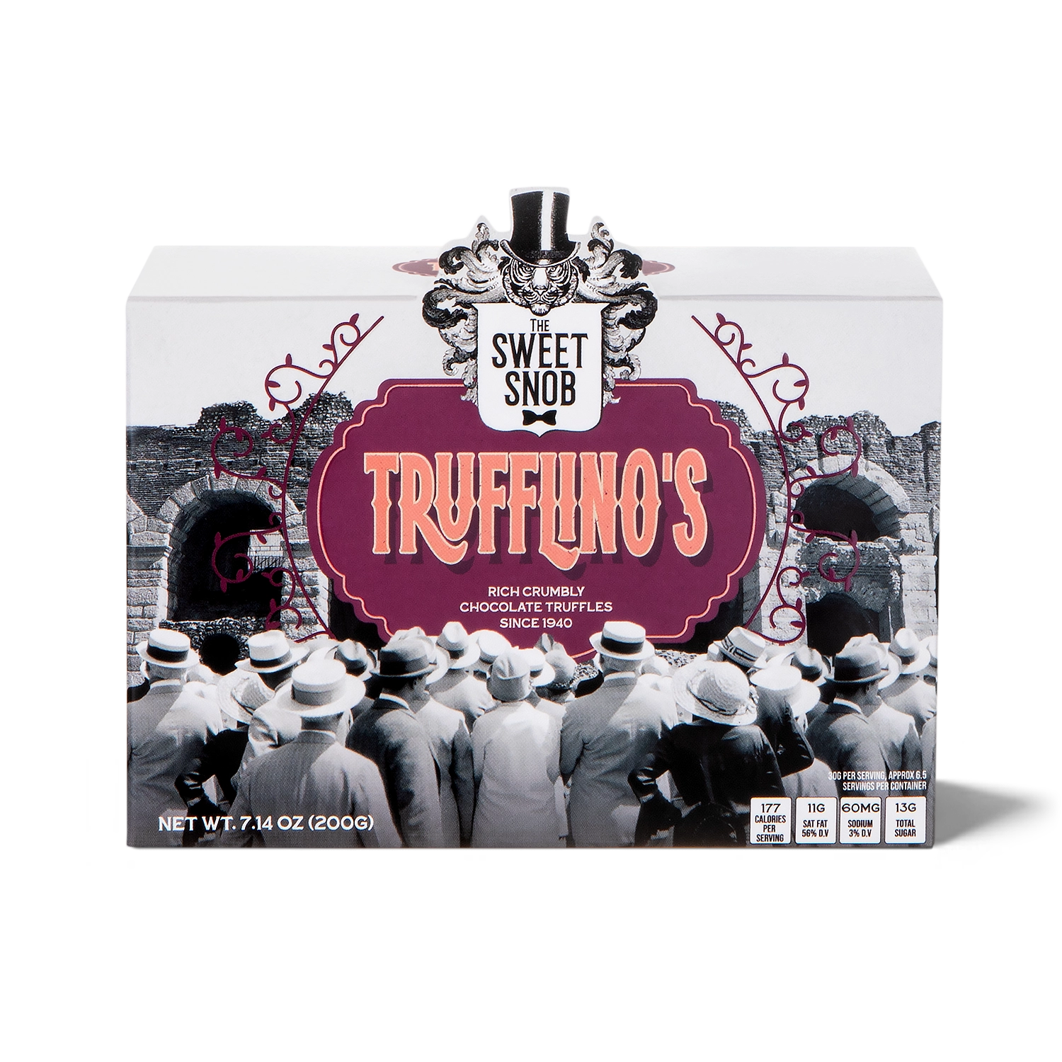 Sweet Snob Trufflino’s Cacao Nibs Italian Chocolate Truffles, 7.9oz-candy-Sweet Snob-Deja Nu Boutique, Women's Fashion Boutique in Lampasas, Texas