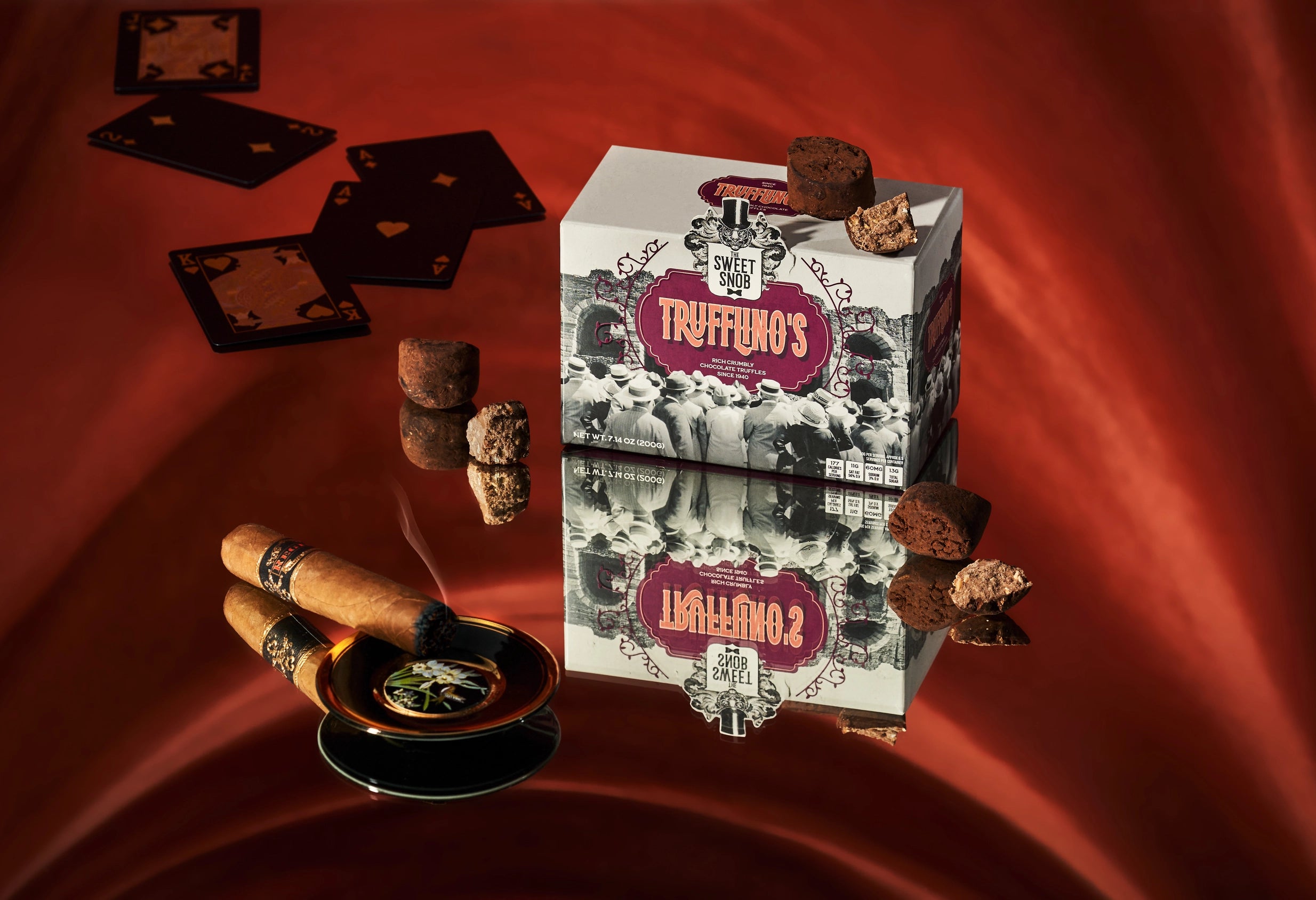 Sweet Snob Trufflino’s Cacao Nibs Italian Chocolate Truffles, 7.9oz-candy-Sweet Snob-Deja Nu Boutique, Women's Fashion Boutique in Lampasas, Texas