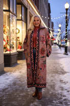Tempo Paris Boho Embroidered Jacquard Coat-Coat-Tempo Paris-Deja Nu Boutique, Women's Fashion Boutique in Lampasas, Texas