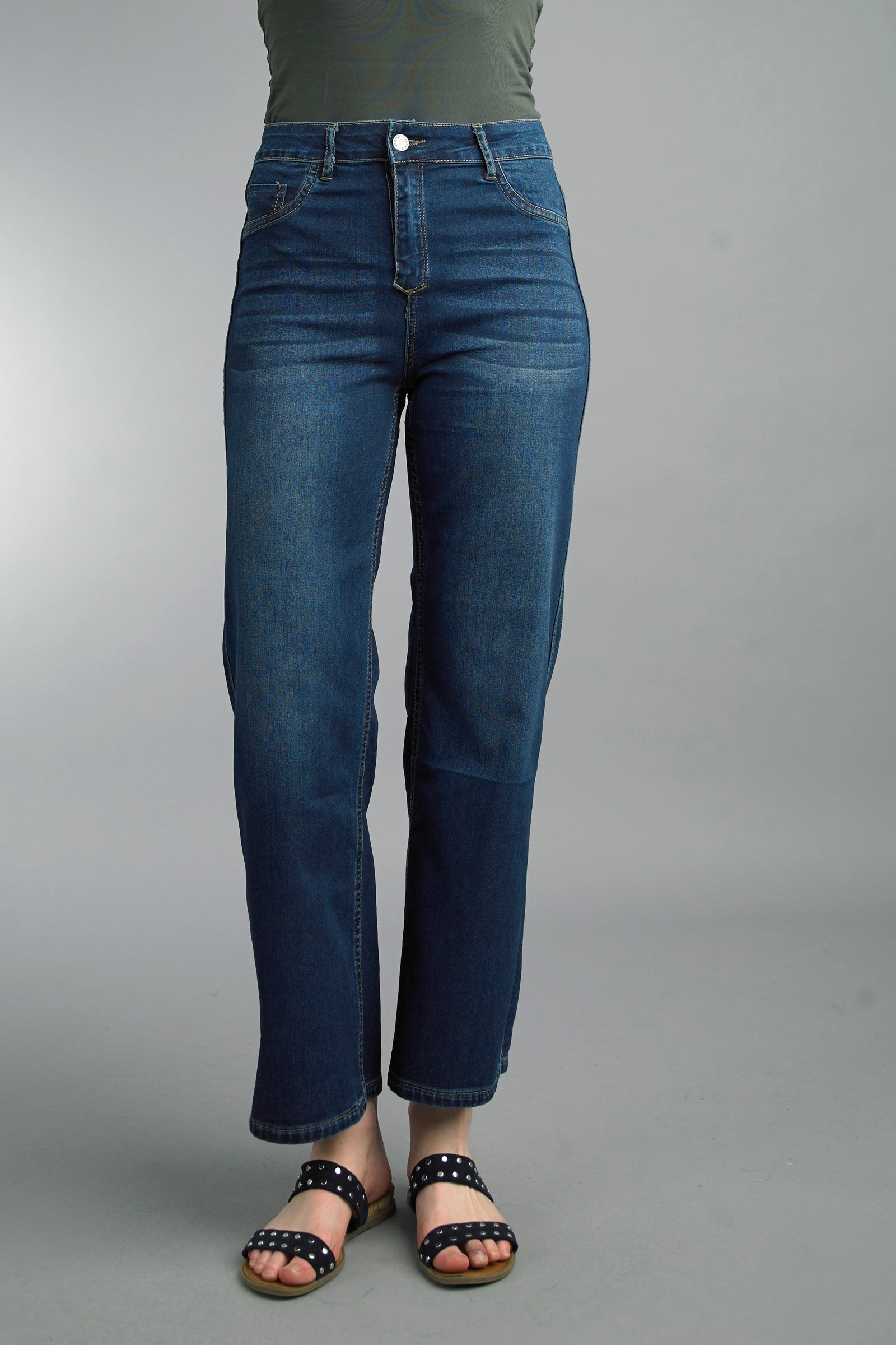 Tempo Paris Reversible Wide Leg Jean A 2-in-1 Travel Essential-Jeans-Tempo Paris-Deja Nu Boutique, Women's Fashion Boutique in Lampasas, Texas