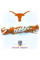 University Of Texas “Lucky 7” Stack Bracelets-Bracelets-Color Shout-Deja Nu Boutique, Women's Fashion Boutique in Lampasas, Texas