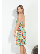 Veronica M Giada Midi A Line Dress-Midi Dresses-Veronica M-Deja Nu Boutique, Women's Fashion Boutique in Lampasas, Texas