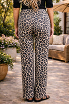 Vervet by Flying Monkey High Rise Leopard Print Vintage Flare Jeans-Jeans-Vervet by Flying Monkey-Deja Nu Boutique, Women's Fashion Boutique in Lampasas, Texas