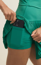 Z Supply Active Playing Doubles Skirt in La Palma-skorts-Z Supply Activewear-Deja Nu Boutique, Women's Fashion Boutique in Lampasas, Texas